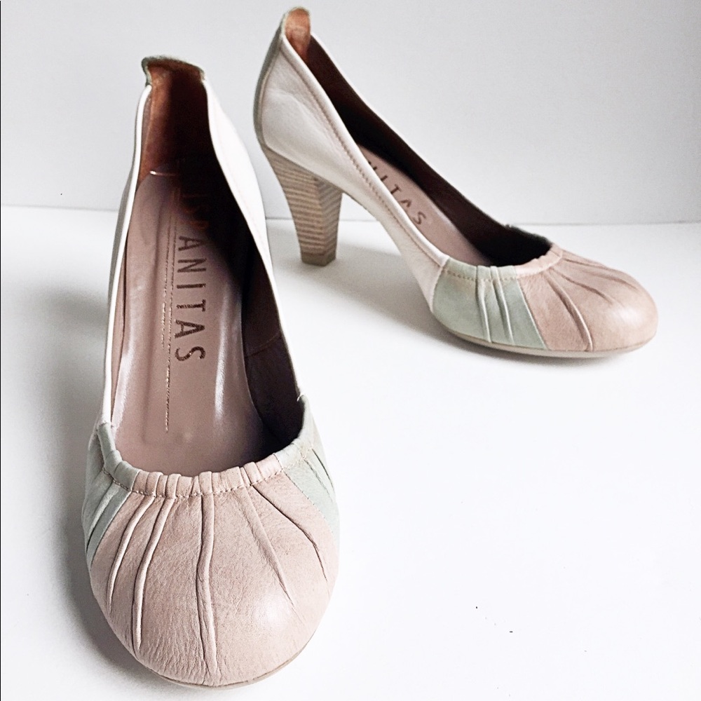 Anthropologie Hispanitas Heels, size 7.5